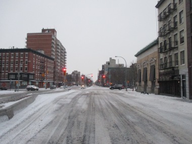 East Houston St at 7.00 / A.M